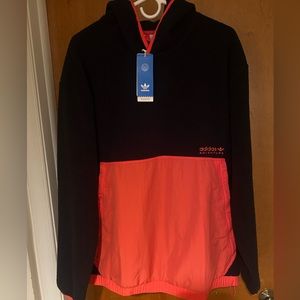 Adidas Originals Men’s Polar Fleece Pullover Hoodie